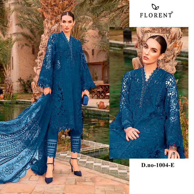 Maria B Colour Vol 1 By Florent Embroidery Cotton Pakistani Suits Wholesale Shop In Surat